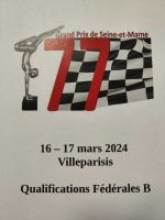 Compétition Grand prix de Seine et Marne 16/17 mars Villeparisis