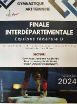 Compétition finale inter-départementale 1er juin à Courcouronnes